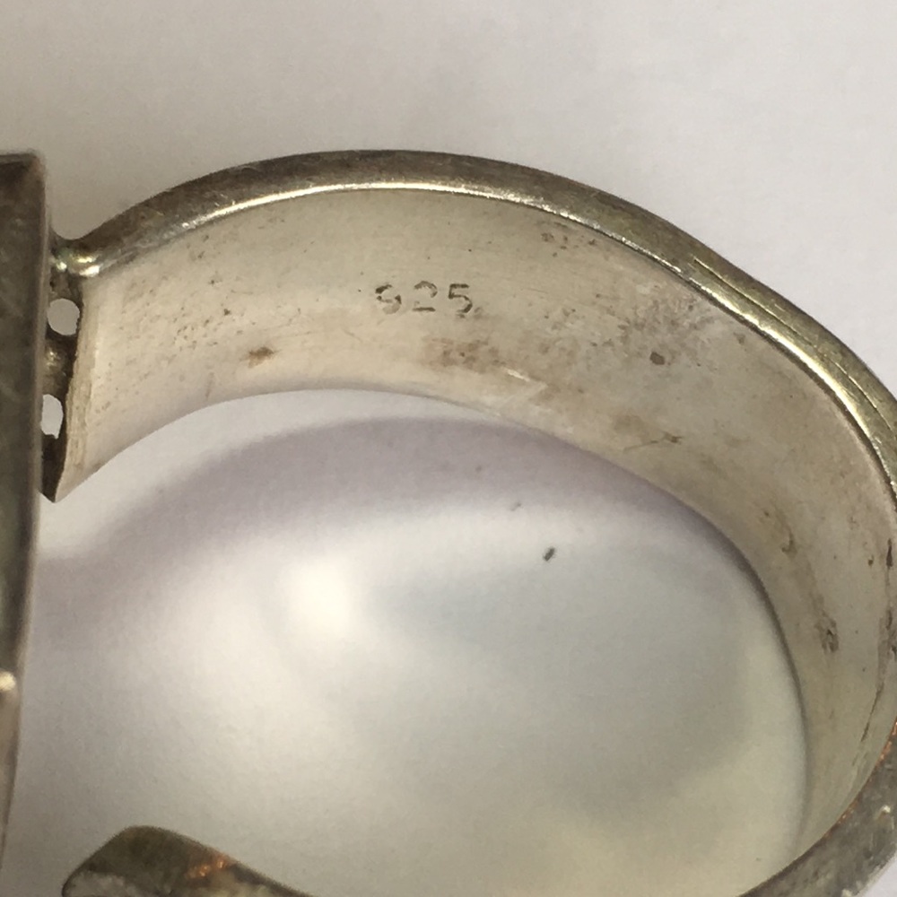 Adjustable Agate Ring - image 7